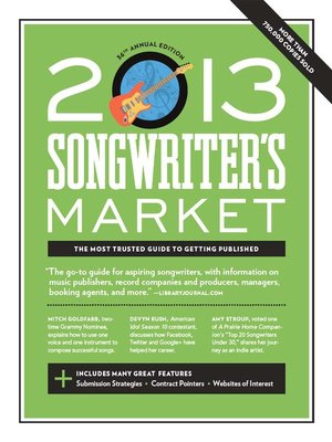cover image of 2013 Songwriter's Market